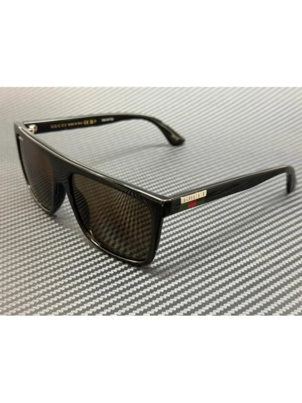 New Gucci Men Black Sunglasses 59-17-145
